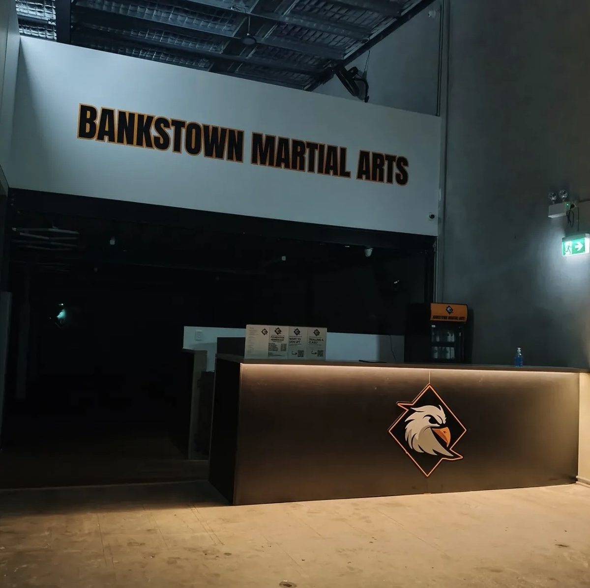 Bankstown Martial Arts reception fit-out